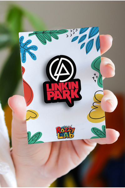 Rozzy Lab Linkin Park No1 - Rock Music - Müzik - Pin - Rozet - Broş - Yaka Ça...