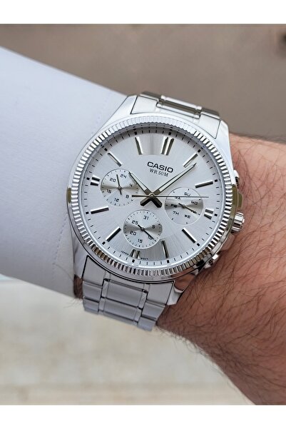 Casio Silver Color Men's Wristwatch