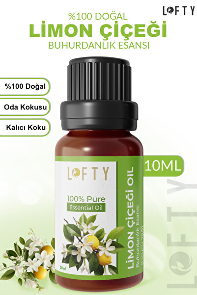 Lofty Limon Çiçeği Uçucu Yağ Buhurdanlık Esansı Oda Kokusu Esansiyel Yağ Buhu...