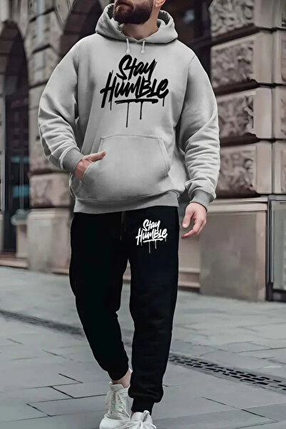 Wish BF Σετ ανδρικών φούτερ και φούτερ με κουκούλα Trend με τύπωμα