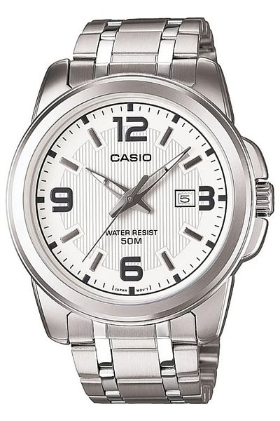 Casio Silver White Color Men's Wrist Watch