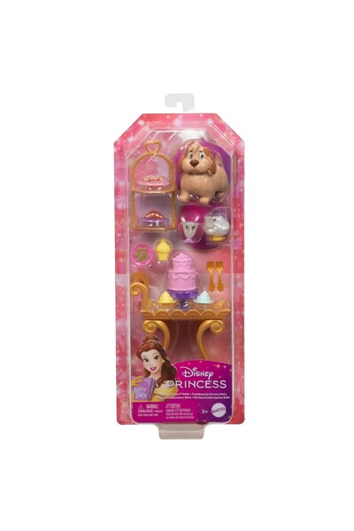 Disney Princess Belle Tea Clock and Play Set - Hym34