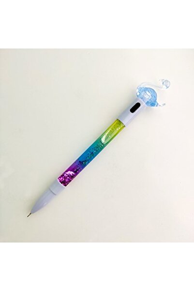 Kahraman IŞIKLI KUĞU BAŞLIKLI İNCE UÇLU JEL KALEM