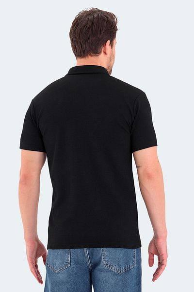 Slazenger Μαύρο ανδρικό μπλουζάκι BOLT