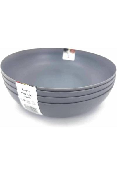 ORCHID 1000ML Plastic Bowls Set of 4
