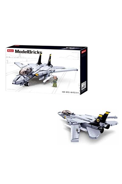 Genel Markalar Lego 404 Parça F14 Uçak Model Bricks