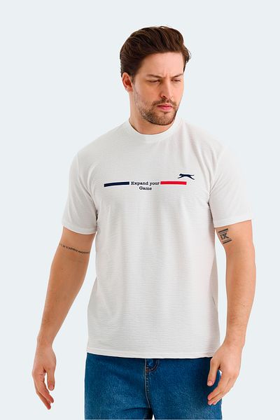 Slazenger Ανδρικό μπλουζάκι εκρού BANDIT