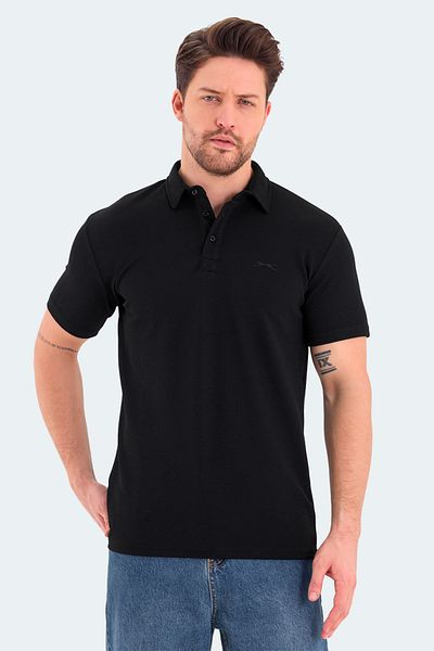 Slazenger Μαύρο ανδρικό μπλουζάκι BOLT