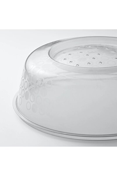 IKEA QUİCK PLASTİK MİKRODALGA İÇİ KAPAK MİKRODALGA KAPAĞI TABAK YEMEK ISITMA KAPAĞI 26 CM MAVİ RENK