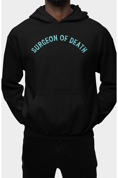 Fuddy Moda Trafalgar Water Law Unisex Hooded Oversize Sweatshirt - Back Printed, One Piece Themed Anime Hoodie