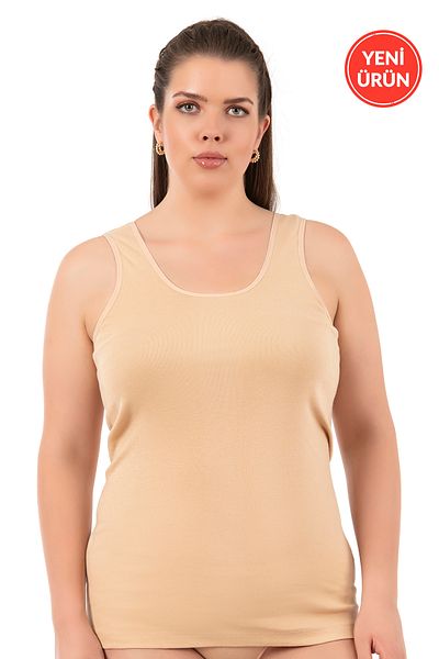 ÖZKAN underwear Özkan 0111-bb Γυναικείο εσώρουχο - 100% βαμβάκι, εύκαμπτο και άνετο, χοντρό λουράκι, μεγάλο μέγεθος