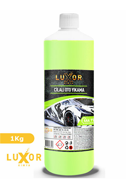 Luxor Kimya Cilalı Oto Şampuanı Oto Yıkama Köpüğü 1 kğ