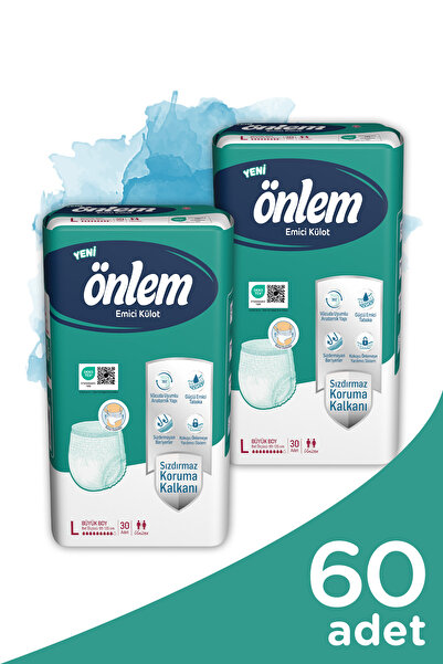 ÖNLEM Emici Külot Hasta Bezi Large Büyük 60 Adet