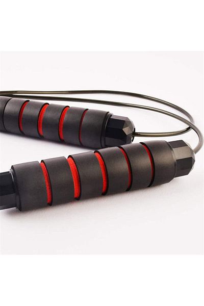 Fitness Max Fast Weighted Jump Rope for Training, Adjustable Steel Wire for Home and Gym