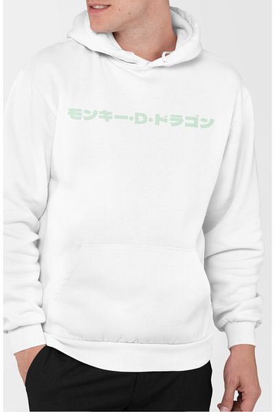 Fuddy Moda Φούτερ Unisex Oversize Monkey D. Garp με κουκούλα - Φούτερ με θέμα Anime One Piece