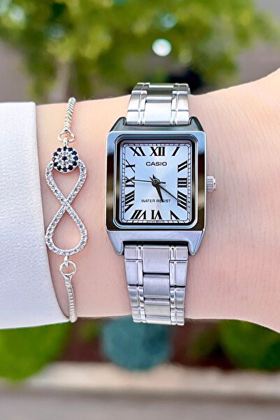 Casio Gümüş Renk Kadın Kol Saat