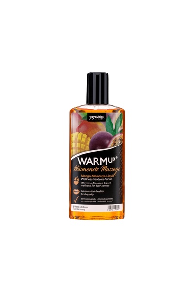 Joy Division Warm Up Mango+Maracuya Aromalı Isıtıcı Masaj Jeli 150 Ml