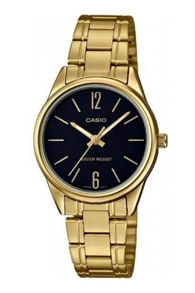 Casio Gold Black Color Women's Wristwatch