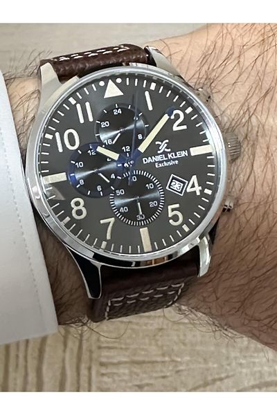 Daniel Klein Dani̇el Klein Exclusive Men's Wrist Watch Active Gauges with Dual Time