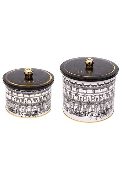 EVLE Set of 2 with 17.5 Cm X 13 Cm, 14 Cm X 10 Cm Knob Handle Erb53t9