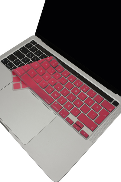 Mcstorey Macbook Pro Kılıf 13inç M1-m2 Klavye Koruyucu (TÜRKÇE Q) A2338 A2251 A2289 A2141 Ile Uyumlu