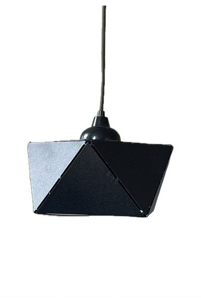 Ömür Avize Gülden Black Finished Single Pendant Chandelier