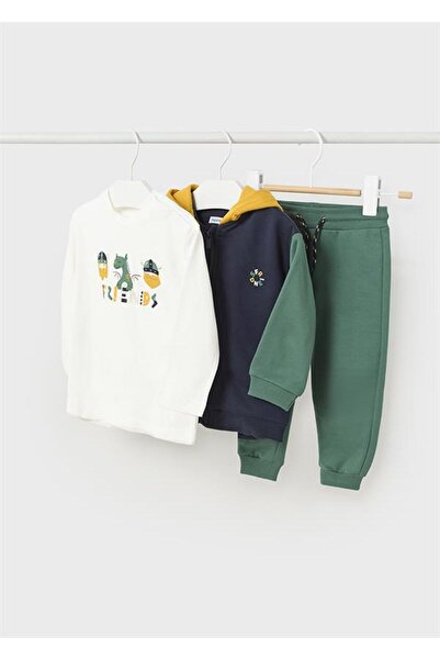 MAYORAL Baby Boy 3-Piece Tracksuit Set