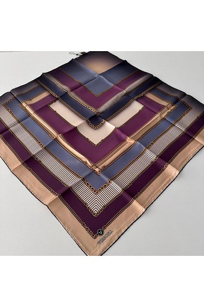 Vissona IPK5306 Μοντέλο Twill Μεταξωτό Κασκόλ