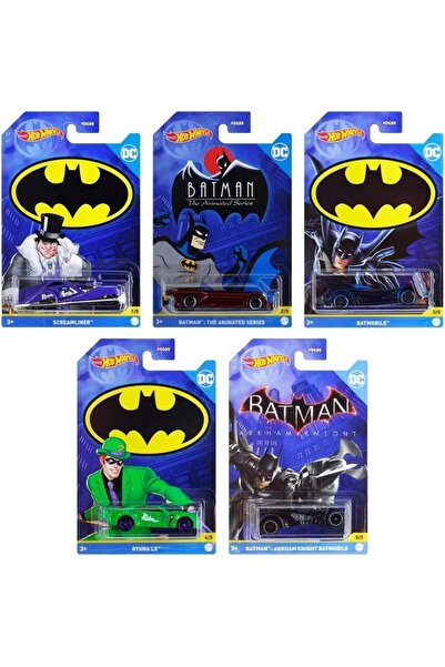 HOT WHEELS Batman 5'li Set 2021 Serisi