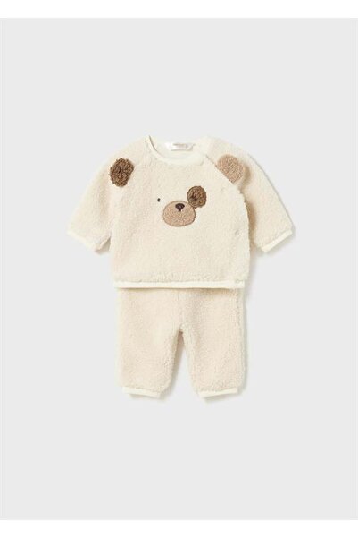 MAYORAL Newborn Men's Plush 2-Piece Set