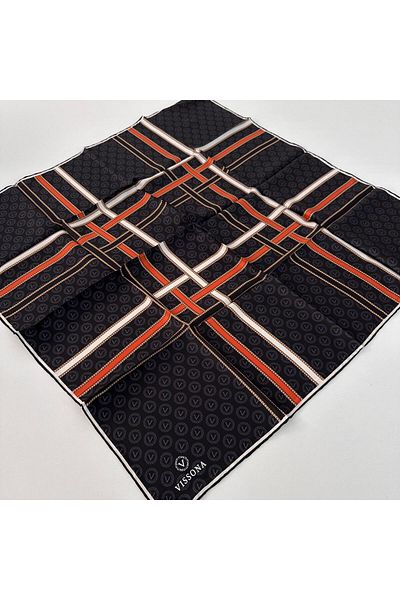 Vissona IPK5606 Μοντέλο Twill Μεταξωτό Κασκόλ