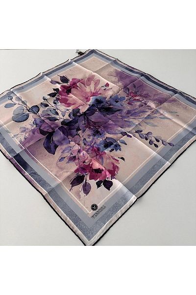 Vissona IPK4608 Μεταξωτό Μαντίλι Twill