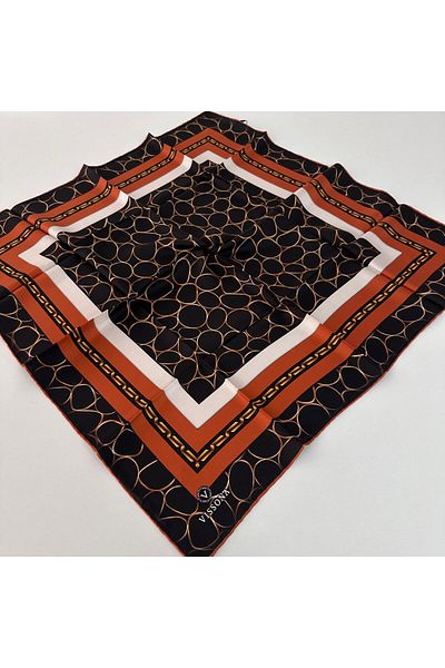 Vissona Μεταξωτό κασκόλ Twill Ipk1604
