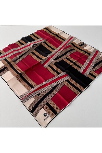 Vissona IPK4006 Μεταξωτό Φουλάρι Twill