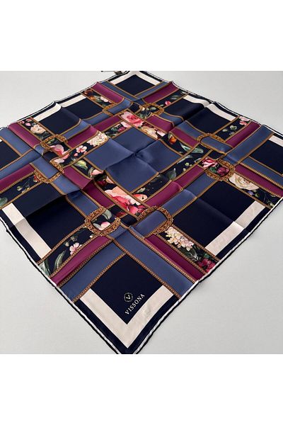 Vissona IPK5403 Μοντέλο Twill Μεταξωτό Κασκόλ