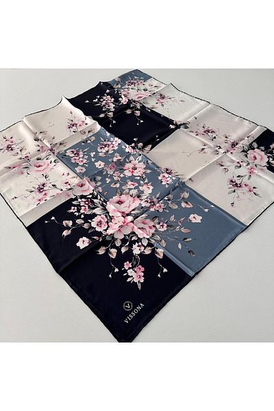 Vissona IPK4207 Μοντέλο Twill Μεταξωτό Κασκόλ