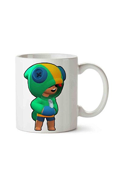 ART HEDİYE كوب بتصميم Brawl Stars Leon مطبوع على الجانبين.jpg