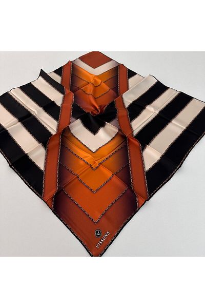 Vissona IPK3309 Μοντέλο Twill Μεταξωτό Φουλάρι