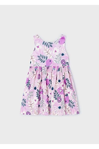 MAYORAL Kız Çocuk Desenli Kolsuz Elbise