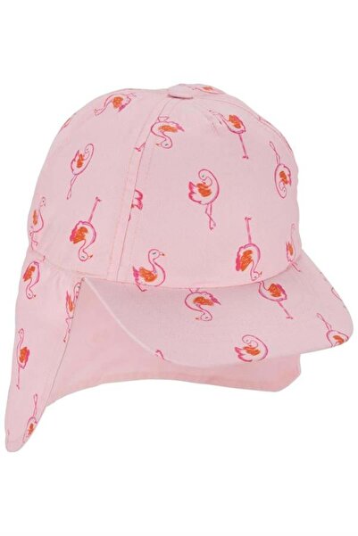 Carter's Carters Kız Bebek Flamingo Desenli Kep