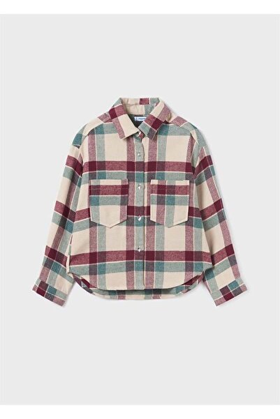 MAYORAL Erkek Cepli Ekose Gömlek