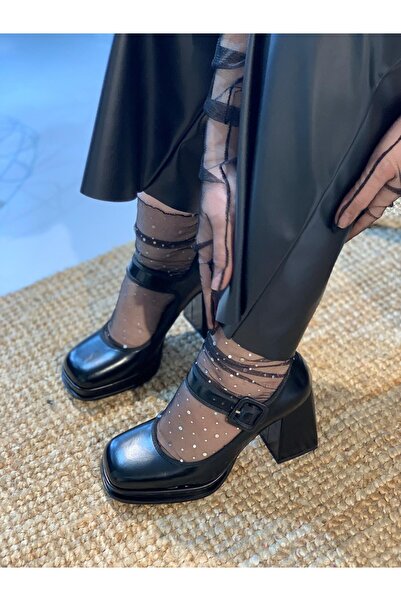 Seniorah Brisas Black Women's Heeled Shoes