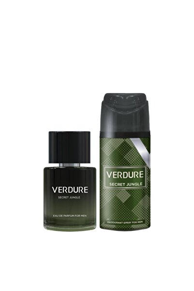 VERDURE Secret Jungle Erkek Parfüm + Deodorant 2'li Set