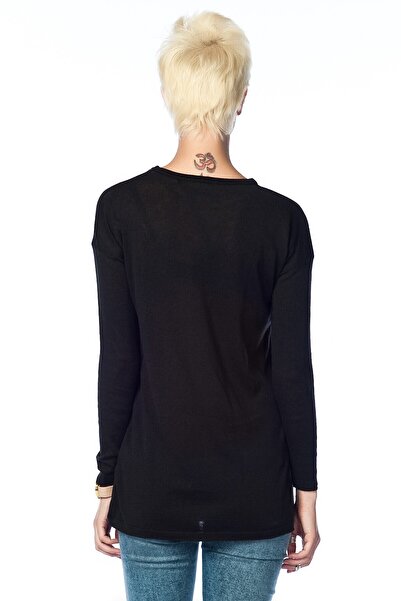 Cotton Mood Cm87000 Double Pocket Tunic Black