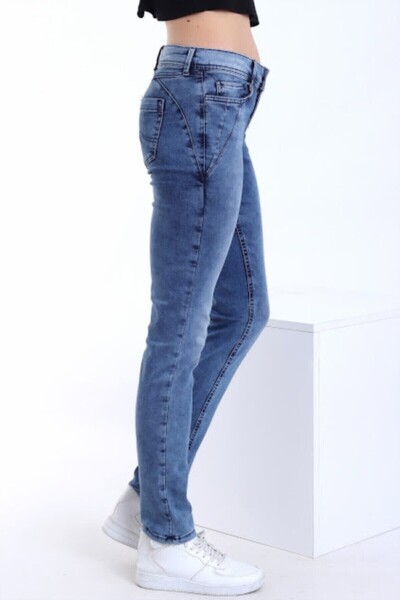 Cotton Mood 21061005 Jeans Soft Texture Washable Slim Fit Lyc. Pants Kmav