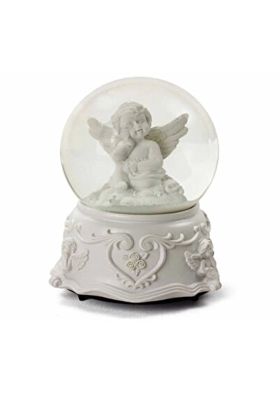 MOD10 Melekli mini kar küresi sevgililer günü doğum günü hediye