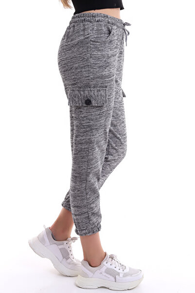 Cotton Mood 21323200 Two-Piece Cargo Pocket Pants Fume