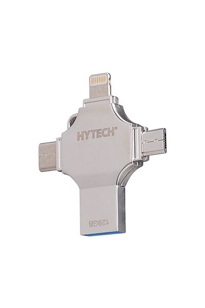 Hytech Hy-Xufo31-128 128 Gb USB 3.0 Lightning Micro Typec Otg Flash Memory