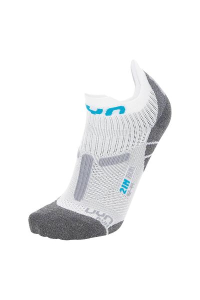 UYN Herren Running Sneaker Socken - 2IN Socks, Socken, Polyamide, Logo