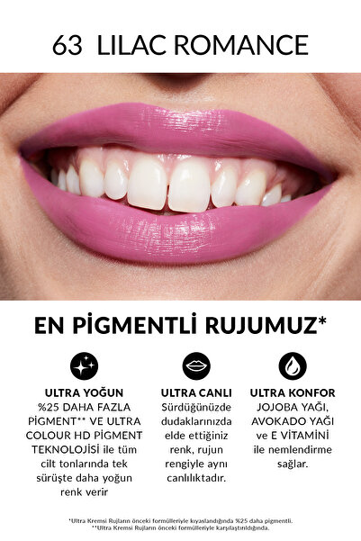 AVON Ultra Kremsi Ruj - Lilac Romance